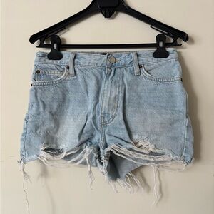 BDG Girlfriend High Waisted Denim Short